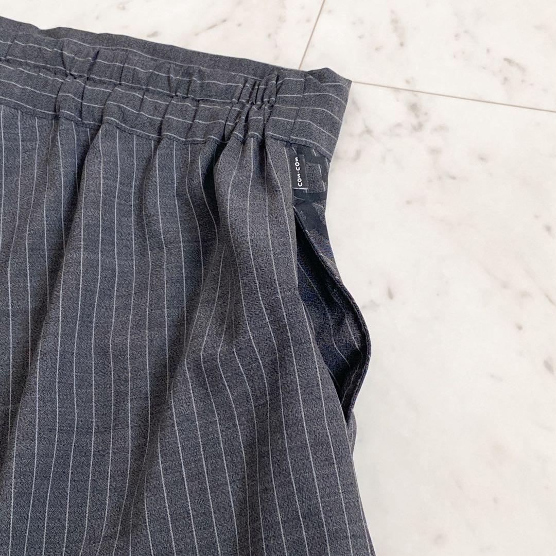 美品✨sou•sou(ソウソウ) 富士　京都　ストライプ　花柄　サルエルパンツM