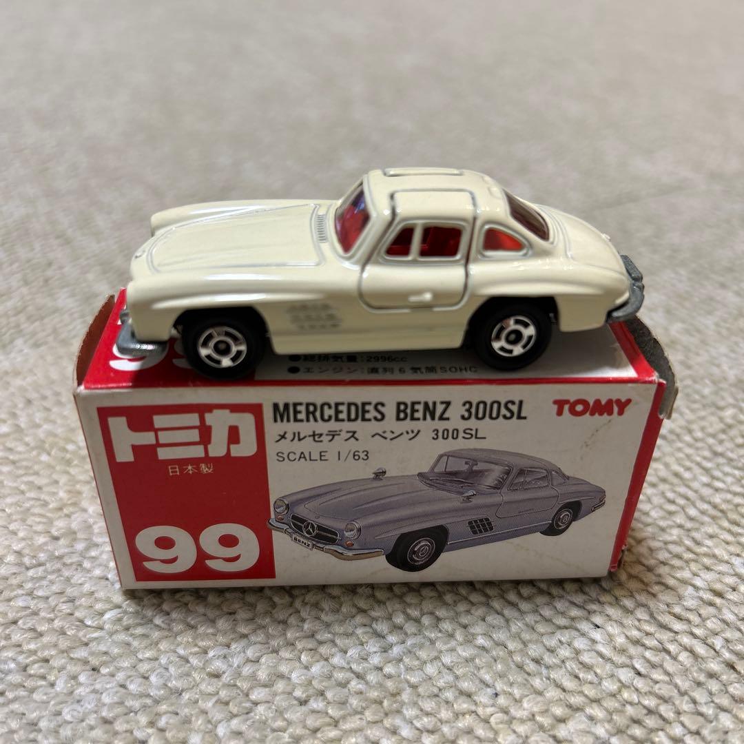 日本製トミカ赤箱 メルセデス・ベンツ 300SL 1/63