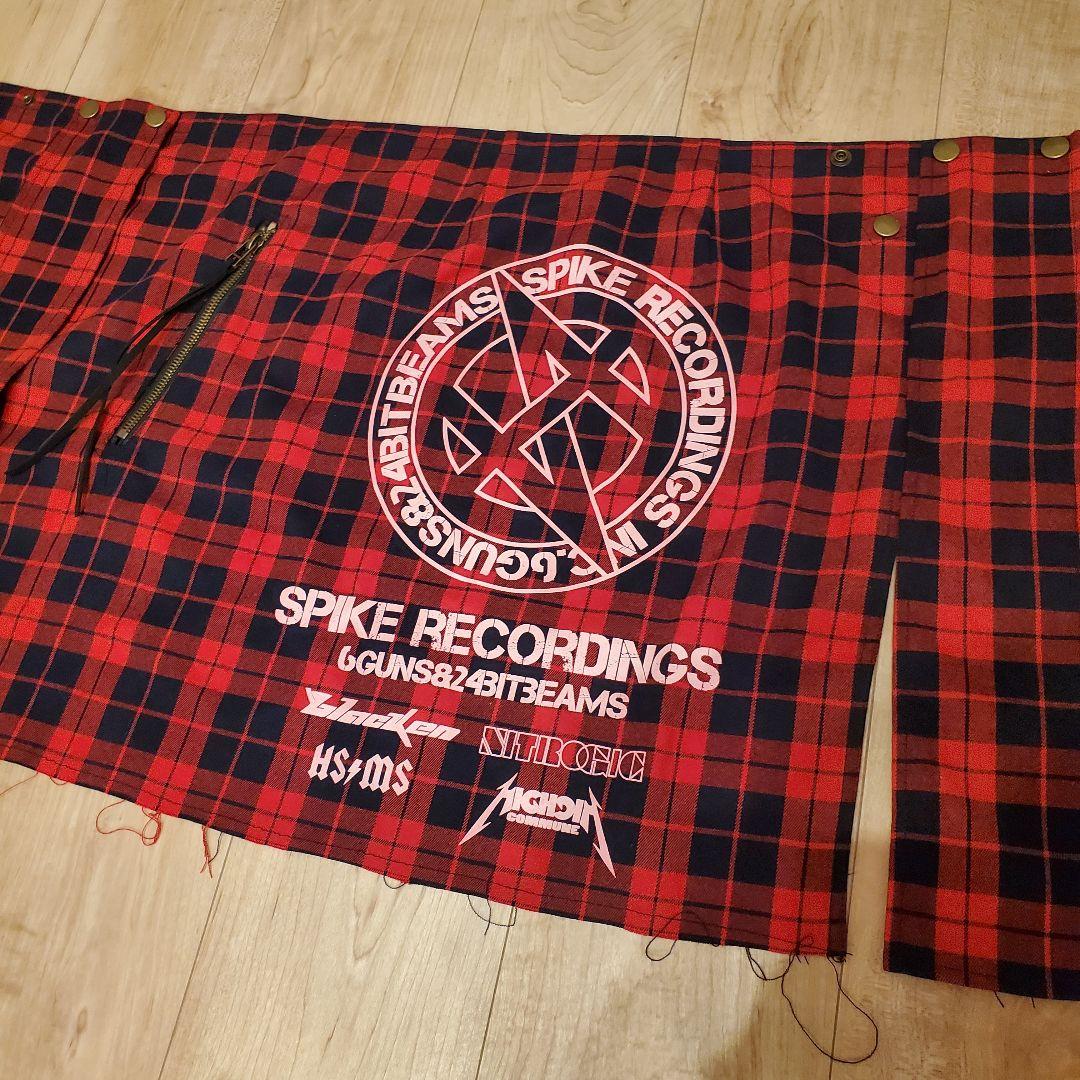 H*I様 GLAY SPIKE RECORDINGS チェック ラップスカート