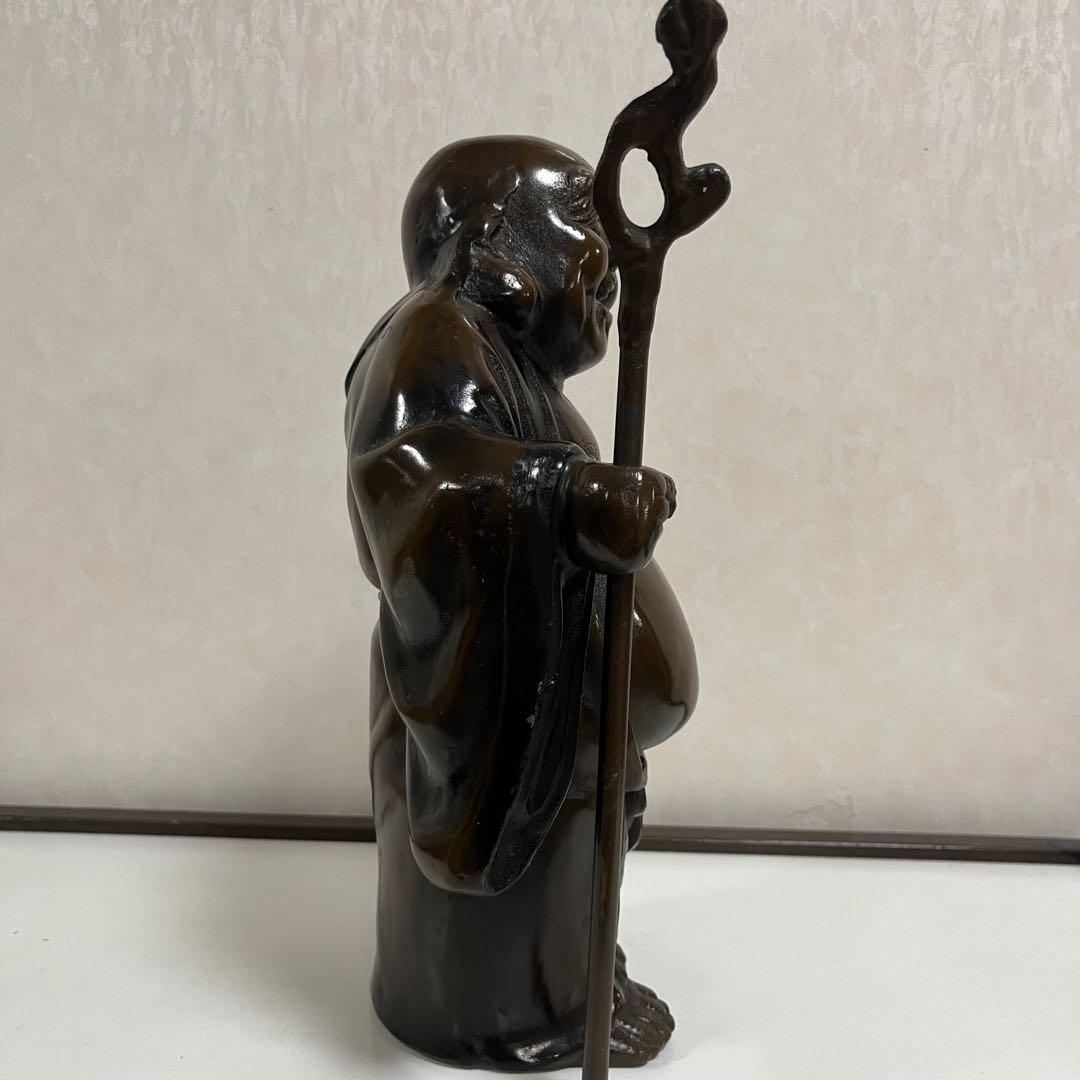 銅製 布袋 Yahoo!オークション -「布袋様」(銅製) (金属工芸)の落札