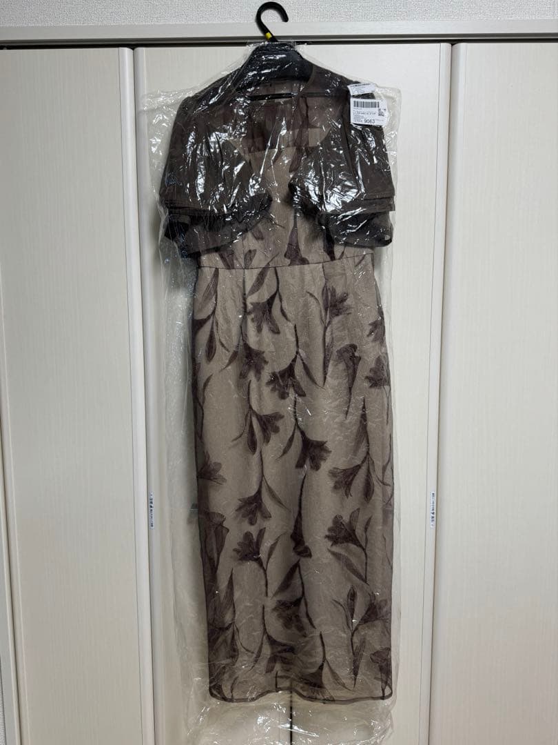 niana ニアナ フラワー オーガンジー ドレス M-Short 結婚式