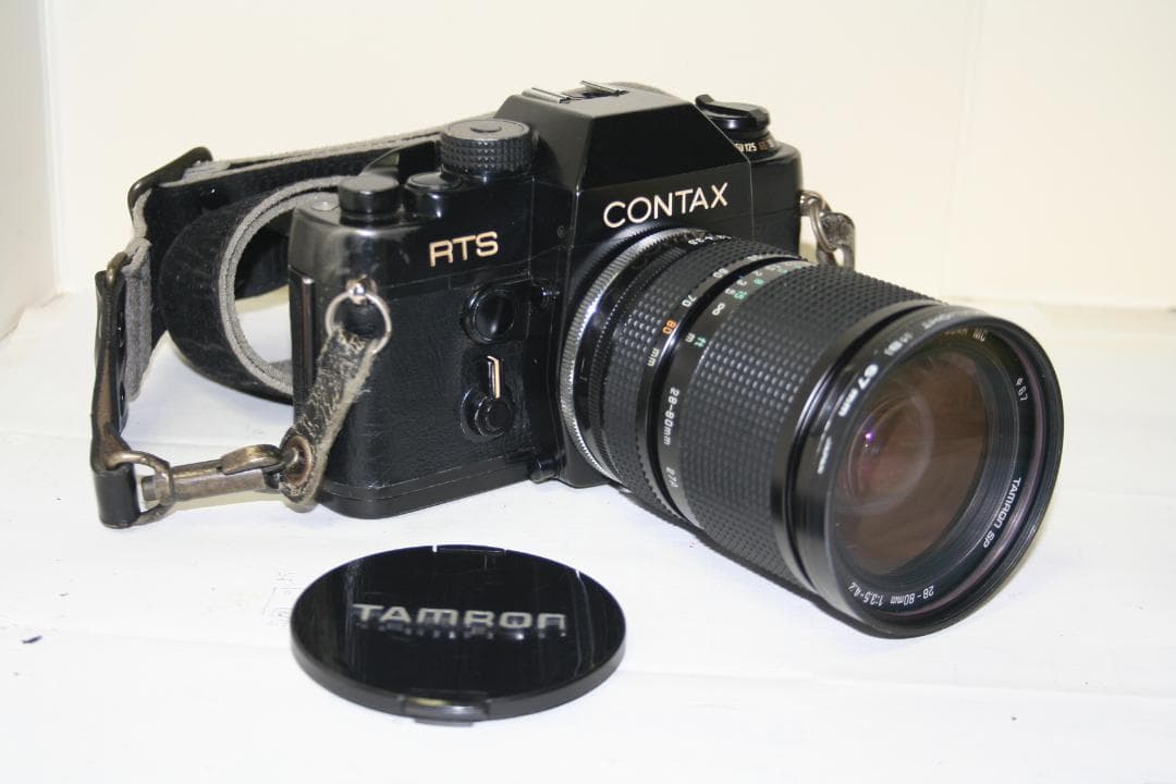 【動作確認済】コンタックスRTS+タムロンＳＰ28-80CFマクロ（コンタ-1） 動作確認済】コンタックスRTS+タムロンSP28-80CFマクロ（コンタ-1