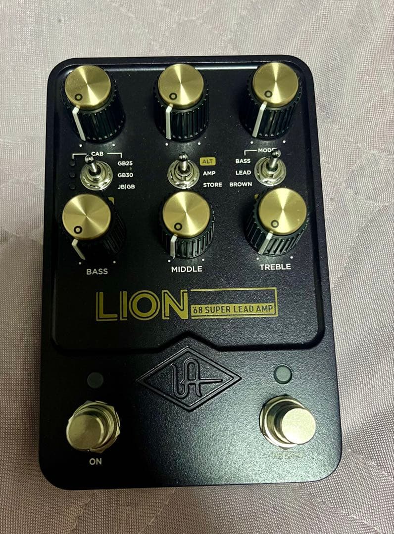 UAFX Lion 68Super Lead Amp (2025年7月新品購入) UNIVERSAL AUDIO UAFX Lion '68 Super Lead Amp コンパクト
