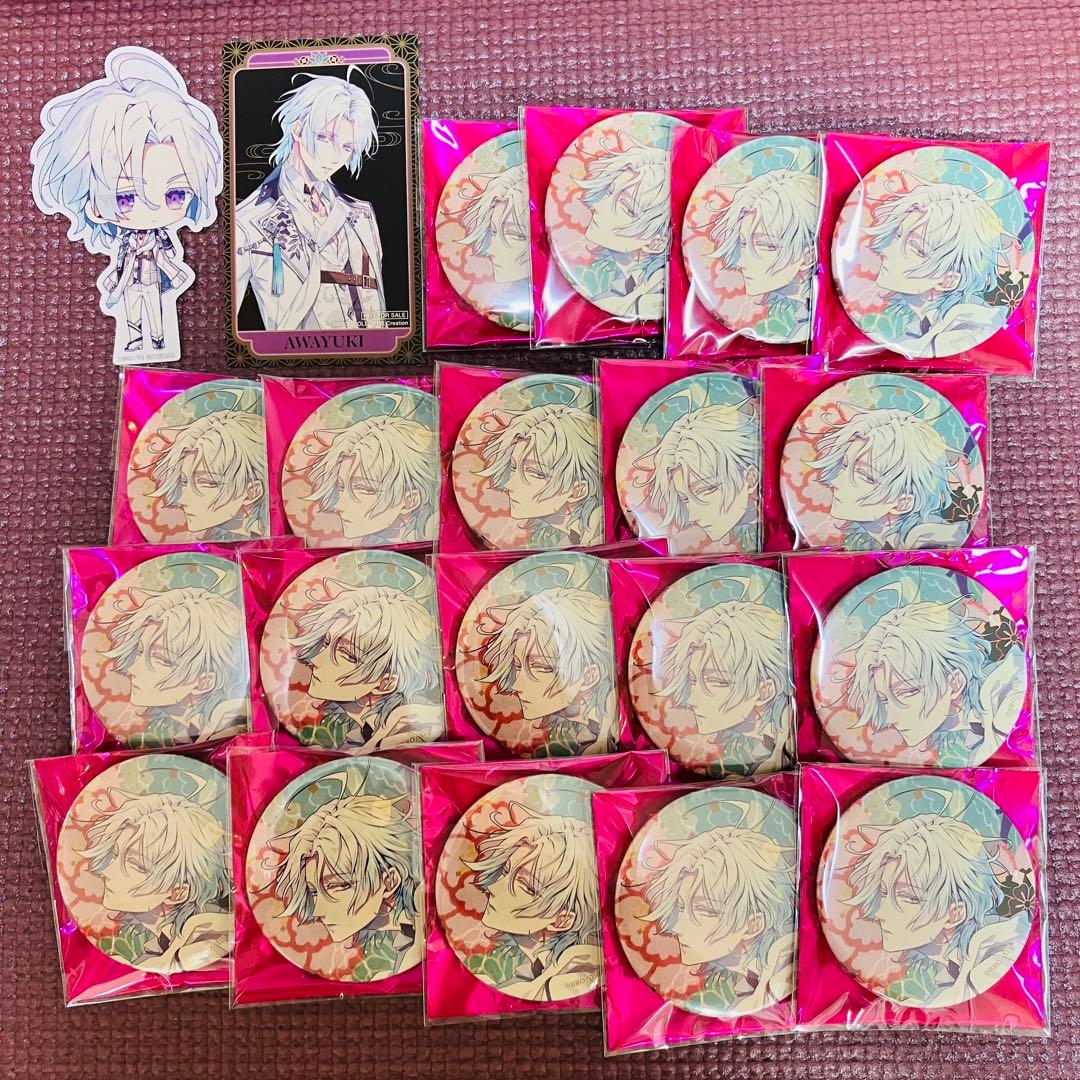 ブロッコリーガールズショップ 泡沫のユークロニア 缶バッジ 淡雪