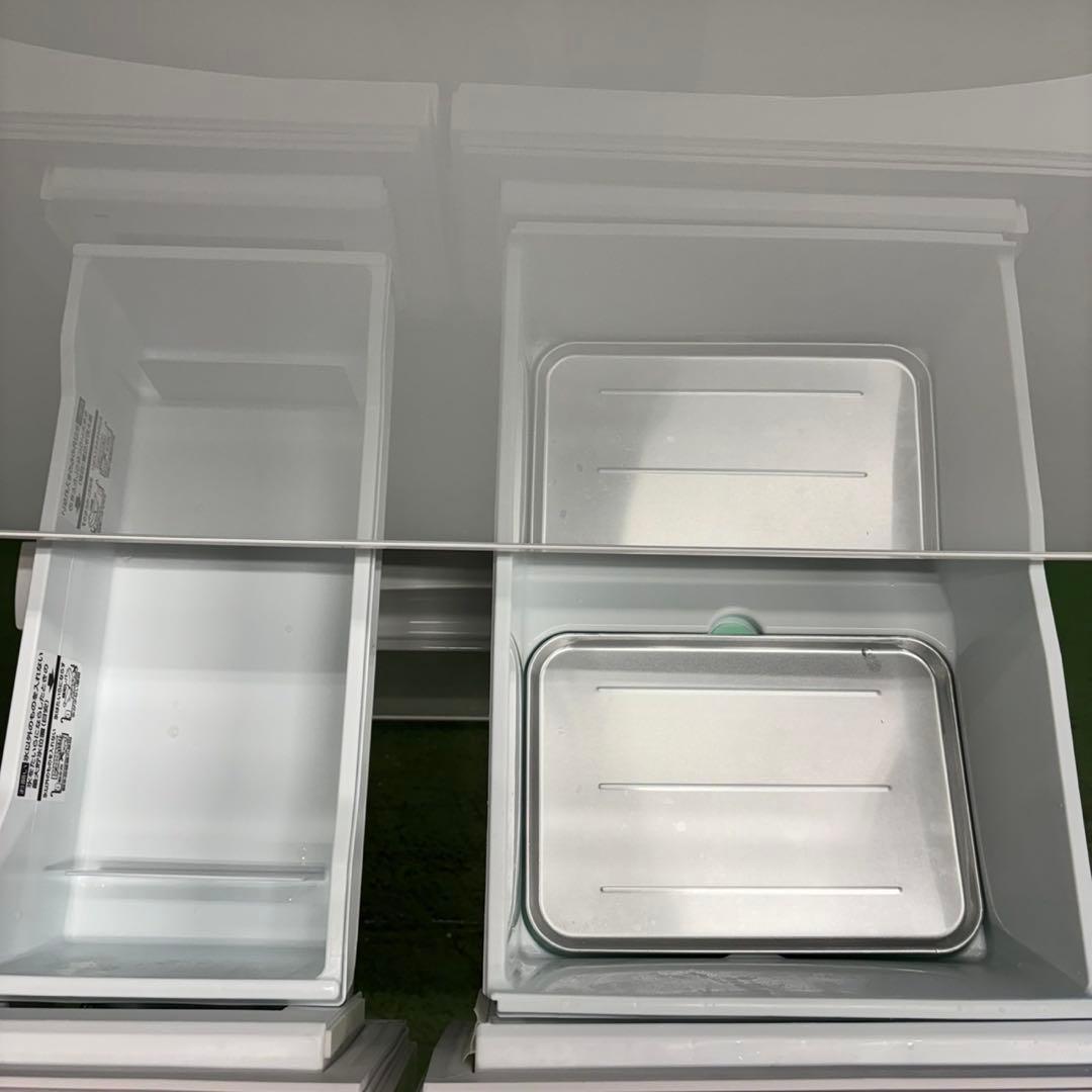 508 ガラストップ 冷蔵庫 大型 右開き 自動製氷機付 400L強 美品