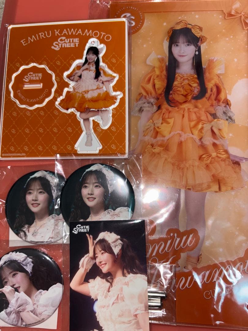 CUTIE STREET 川本笑瑠 グッズ まとめ売り バラ売り可 CUTIE STREET
