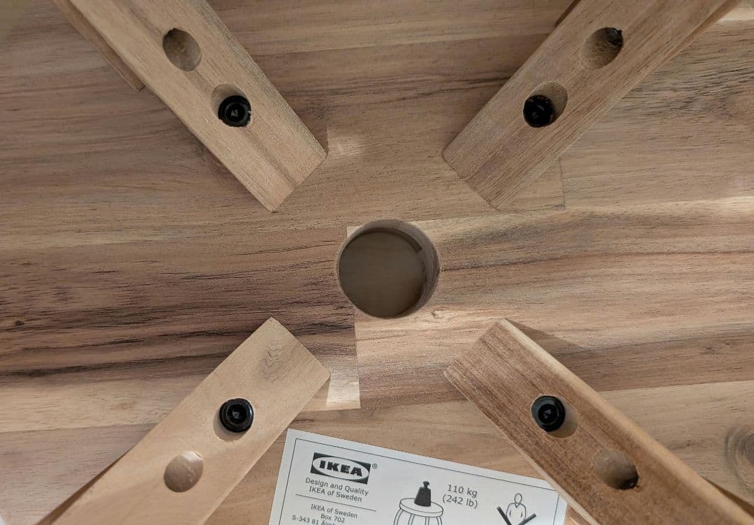 IKEA イケア SKOGSTA スコグスタ カウンターチェア ２セット