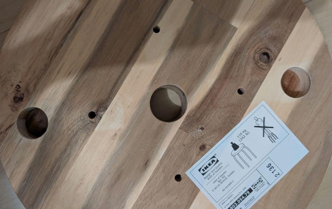 IKEA イケア SKOGSTA スコグスタ カウンターチェア ２セット