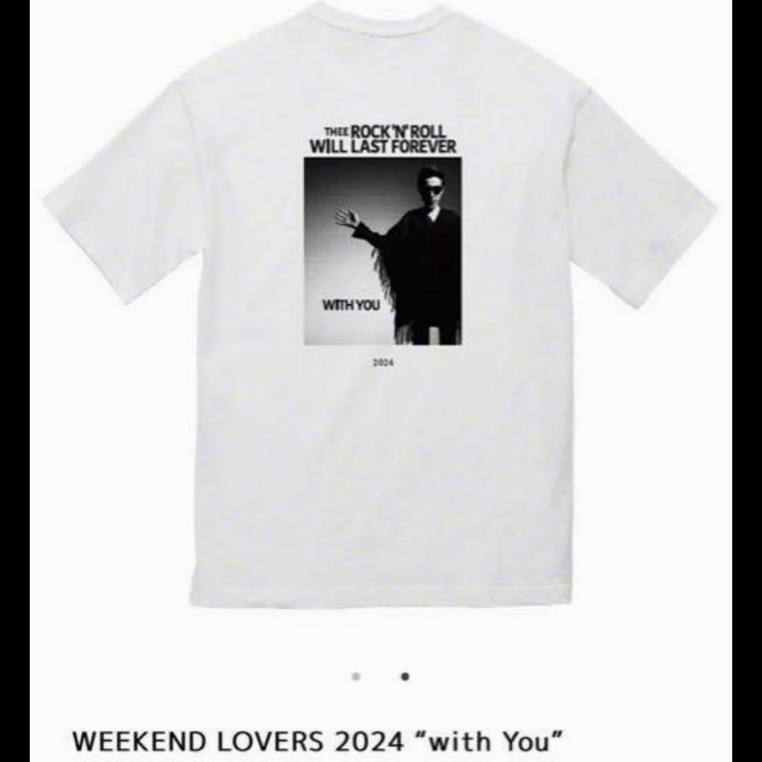 チバユウスケ Weekend Lovers Tシャツ XL