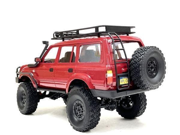 WPL C54-1 1/16 ランドクルーザー LC80タイプラジコン 赤 技適