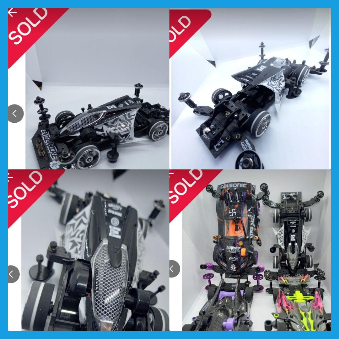 ミニ四駆完成品　オーダー　ミニ四駆パーツ　ギミック　慣らしモーター