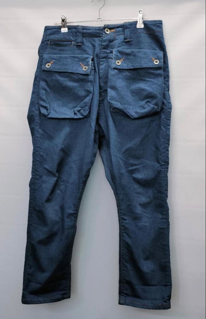 サイズ：30×19　NATAL DESIGN　G55　サルエル フラップデニム