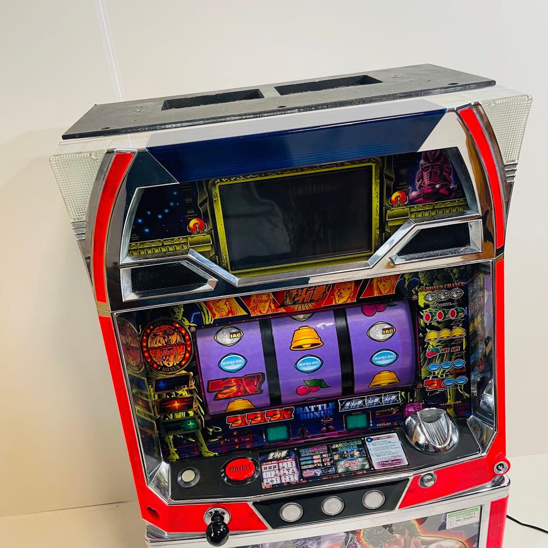 パチスロ 実機 初代 北斗の拳 四号機 コイン不要機 新しい