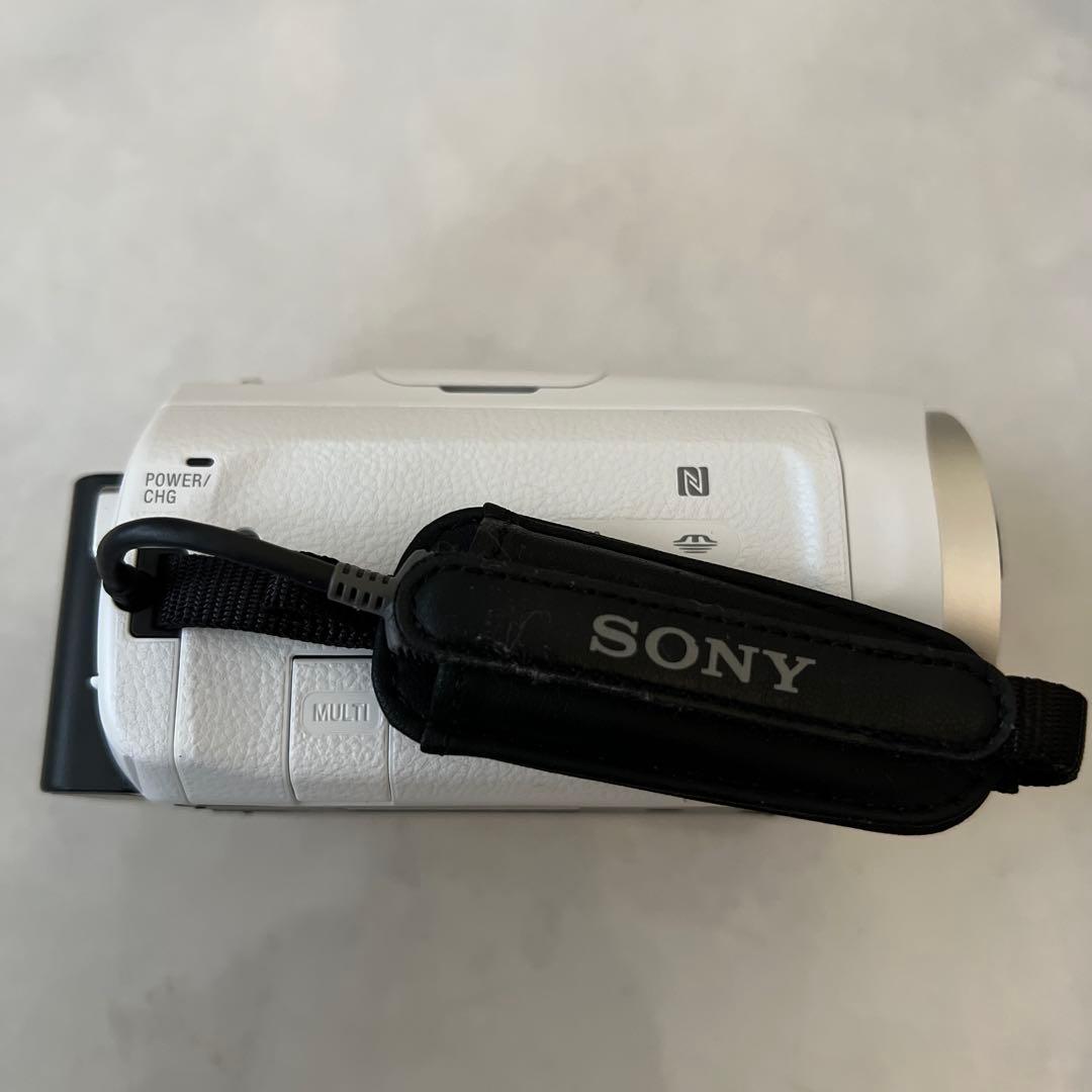 ソニー ビデオカメラ 60x HOR-PJ670 ホワイト　アクセサリーキット