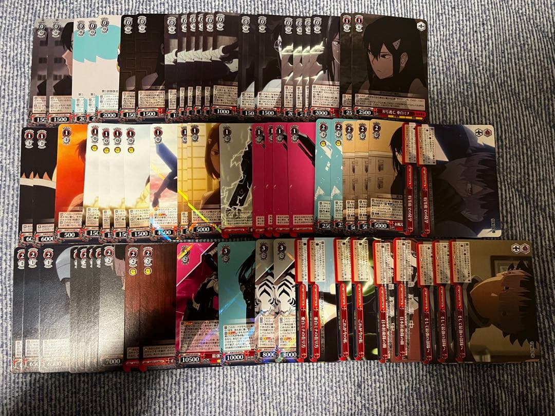 パーツ多数+TD4コン】怪獣8号 8扉 デッキ ヴァイスシュヴァルツ WS