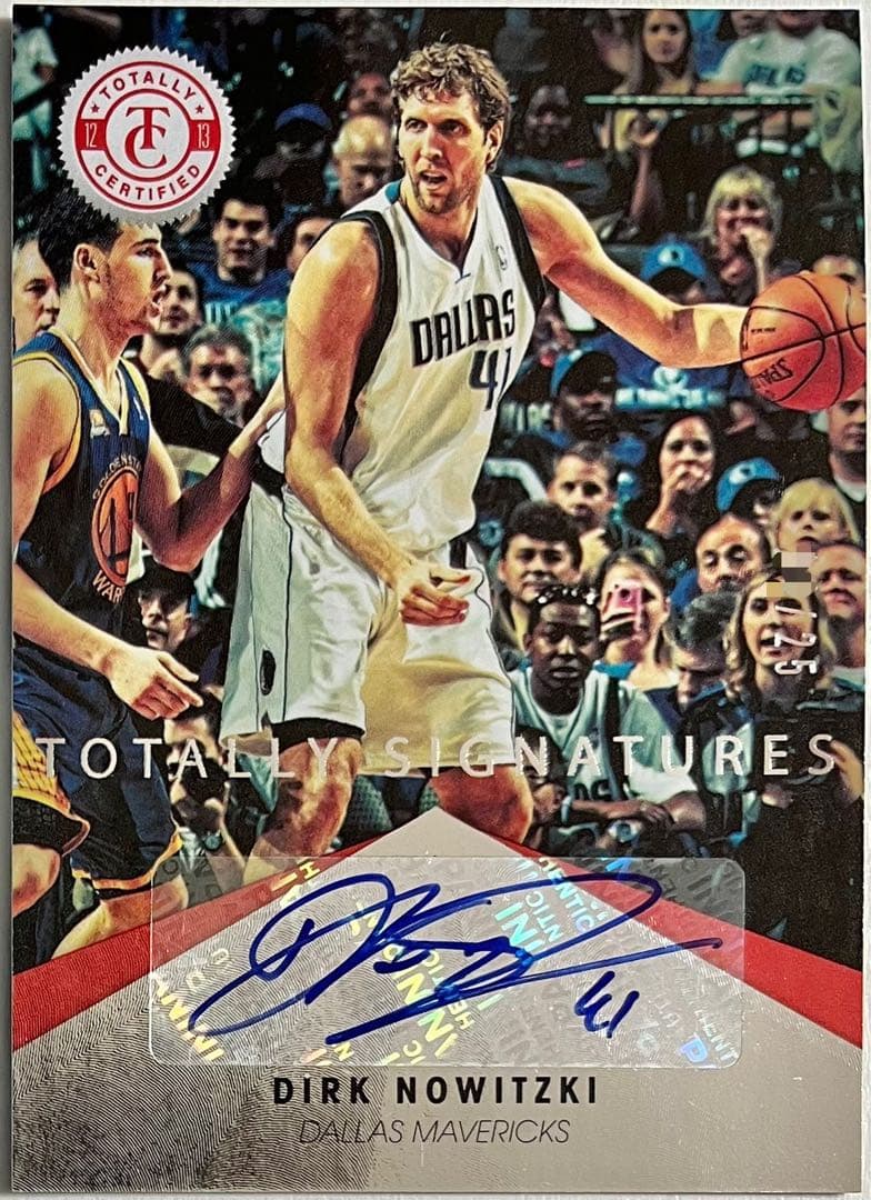 NBAカード Dirk Nowitzki ノビツキー サインカード 25枚限定