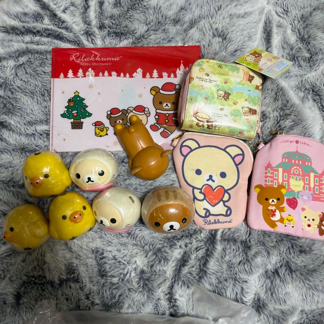 【詰め合わせAU】リラックマ グッズ うちわ パンフレット ミニトート