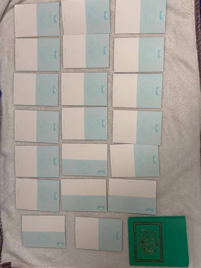 憂国のモリアーティポストカード全種(20種)セット 特製バインダー