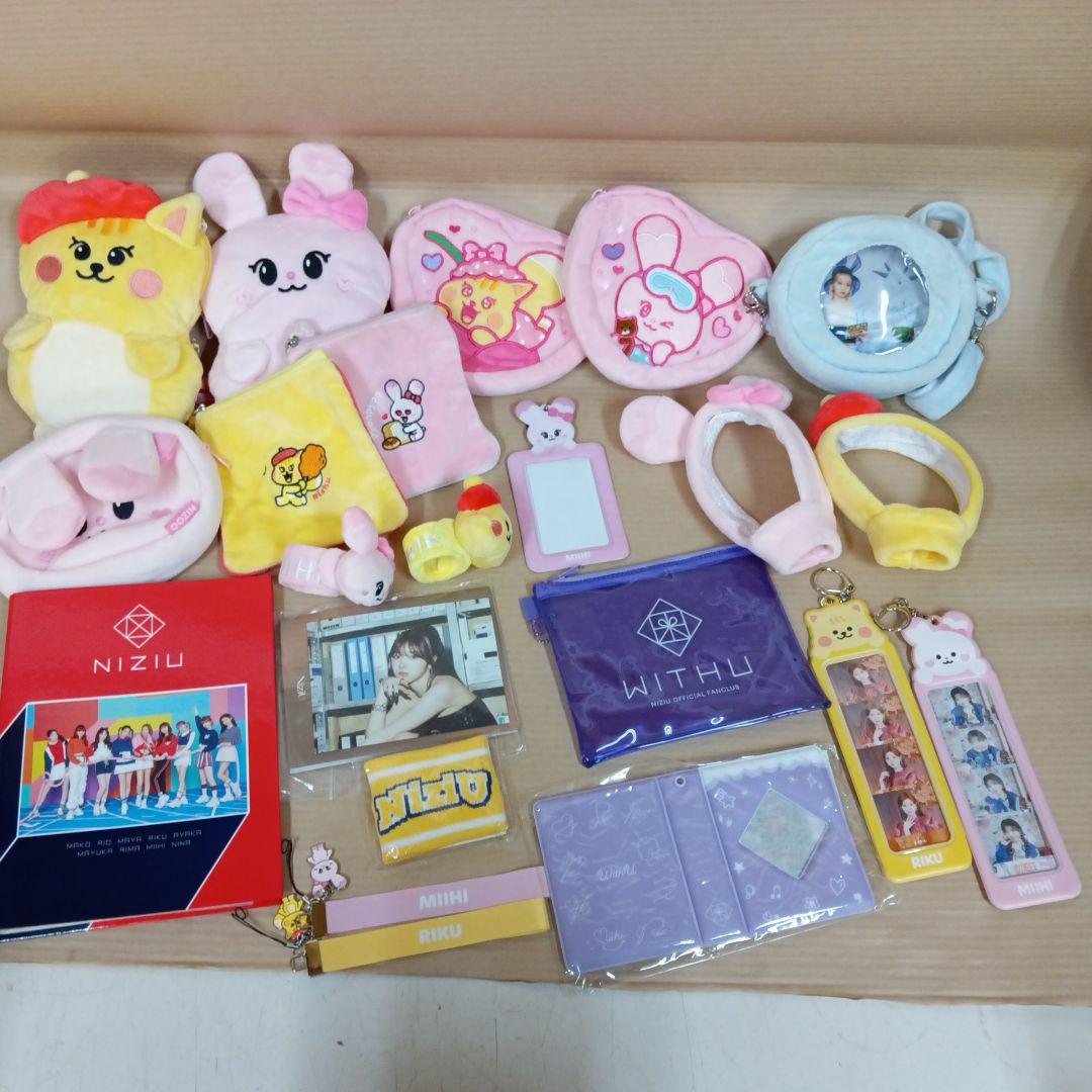 R★NiziU ぬいぐるみ・マスコット・ポーチなど大量セット NiziU Nizoo 公式 マスコット ミニフィギュア 全9種 NiziU 2nd Single