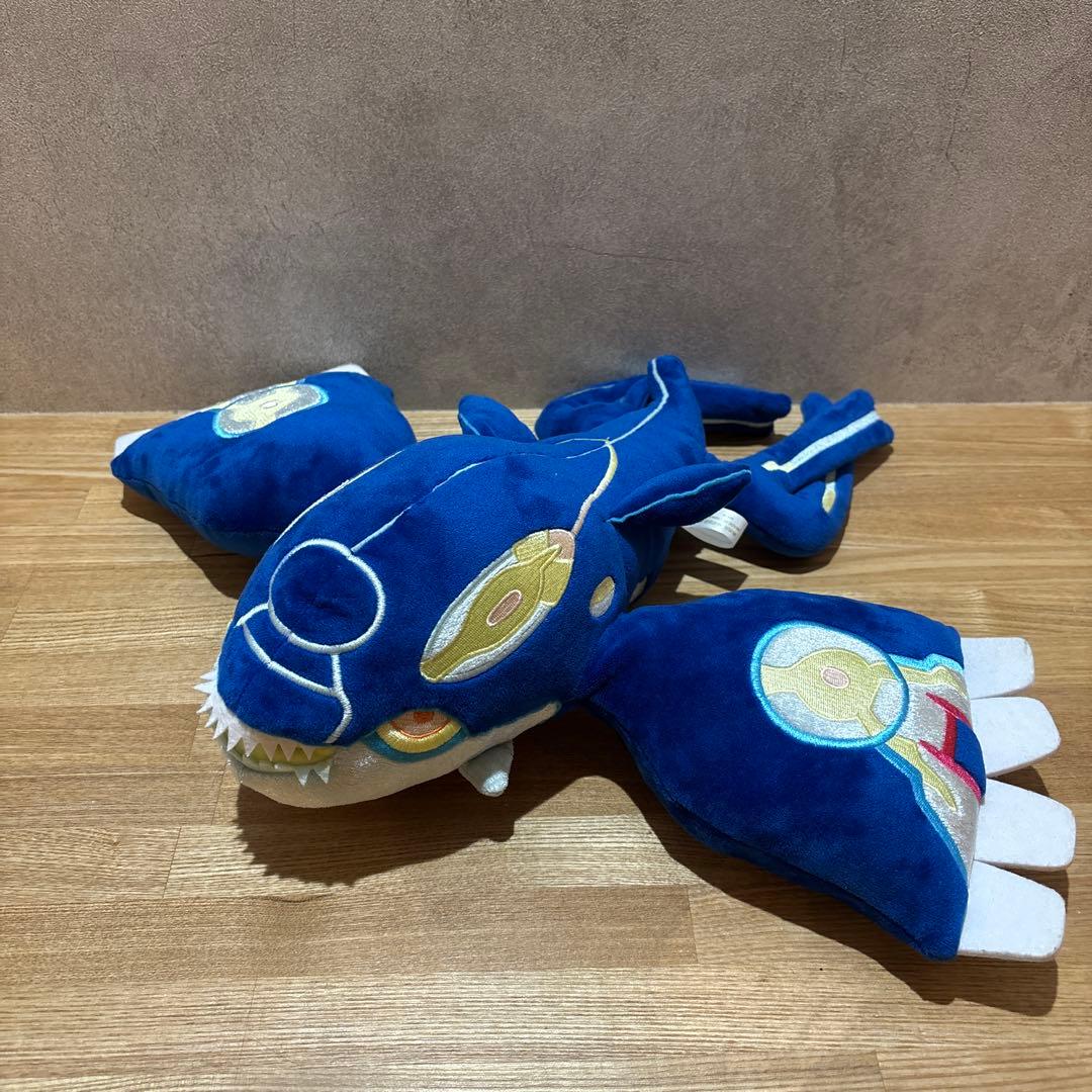 廃盤/2014年/一点もの】ゲンシグラードン ゲンシカイオーガ ぬいぐるみ