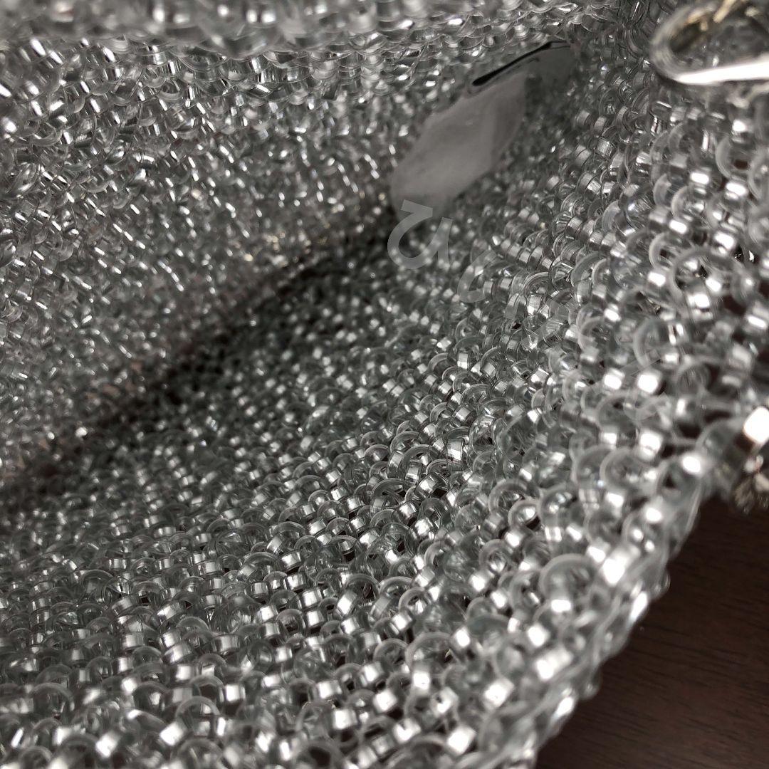 美品！ANTEPRIMAスタンダード ミニアトゥーラ ワイヤーバッグ　シルバー