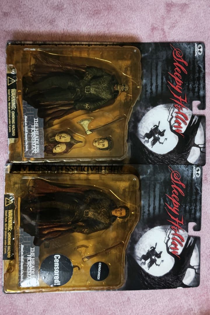 スリーピーホロウ　首無し騎士　通常版とエラーパッケージ版のセット