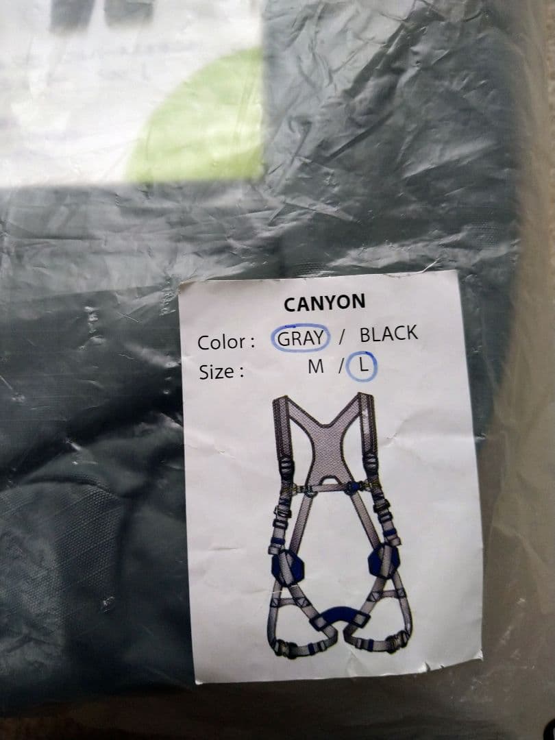 タイタン フルハーネス単体 X型 Lサイズ