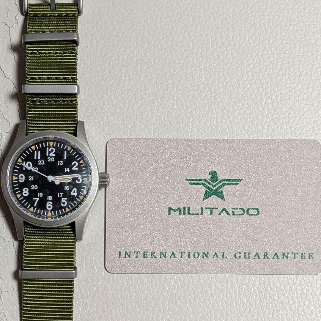 新品未使用Militado ML05 VH31ミリタリー38mm