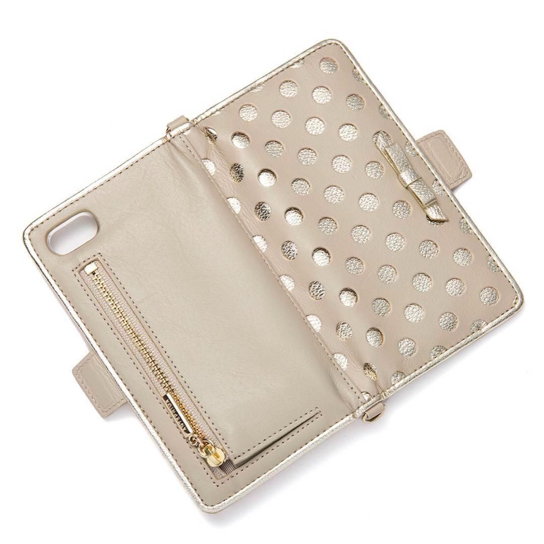 新品☆ アンテプリマ スプマンテ iPhoneSE ベージュ iphoneケース