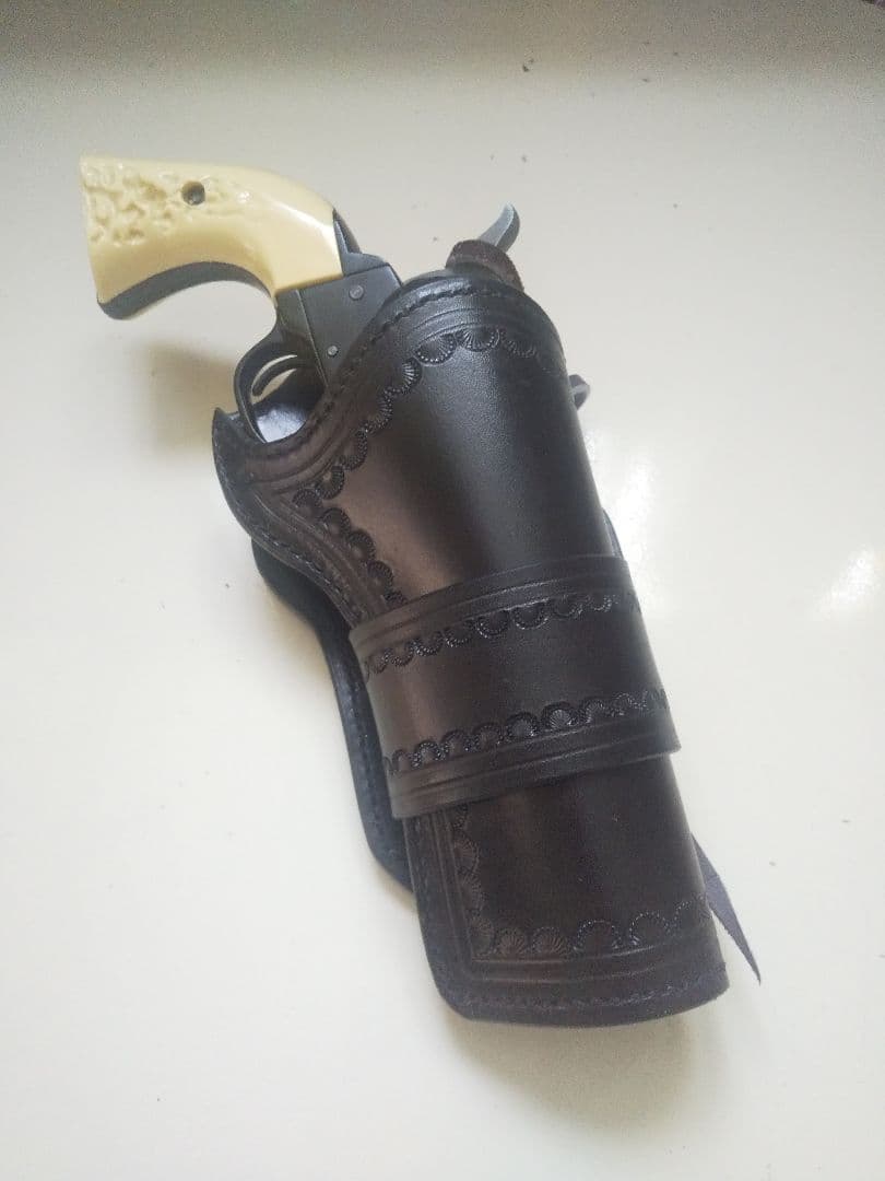 SAA用本革ウエスタンホルスター オールドタイプ クラフト ピース