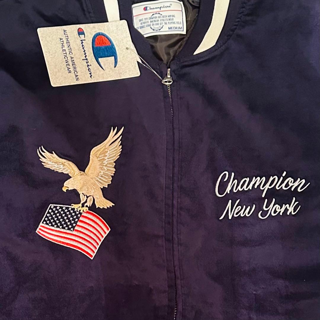 【たか】Champion ベロアジップジャケット チャンピオン ミンギュ