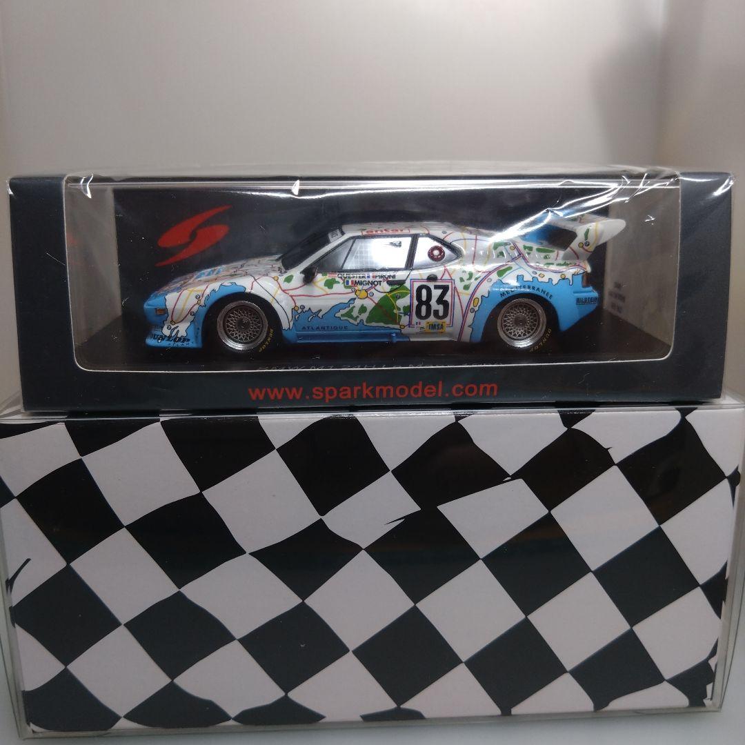 1/43 スパーク BMW M1 1980 LM Map of France