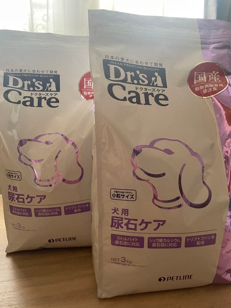 みる様ドクターズケア犬用療法食尿石ケア3kg×2袋