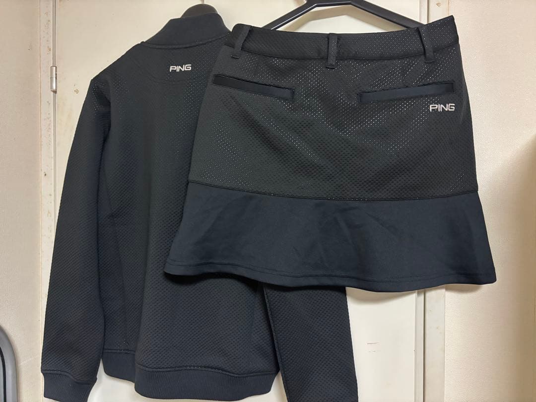 ミ*ガ様 PING レディース ゴルフ ジャケット スカート セットアップ