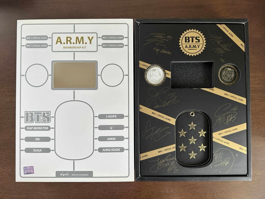 BTS 公式 グローバル　オフィシャル　ファンクラブ　アーミー1期 BTS 公式 グローバル オフィシャル ファンクラブ アーミー1期