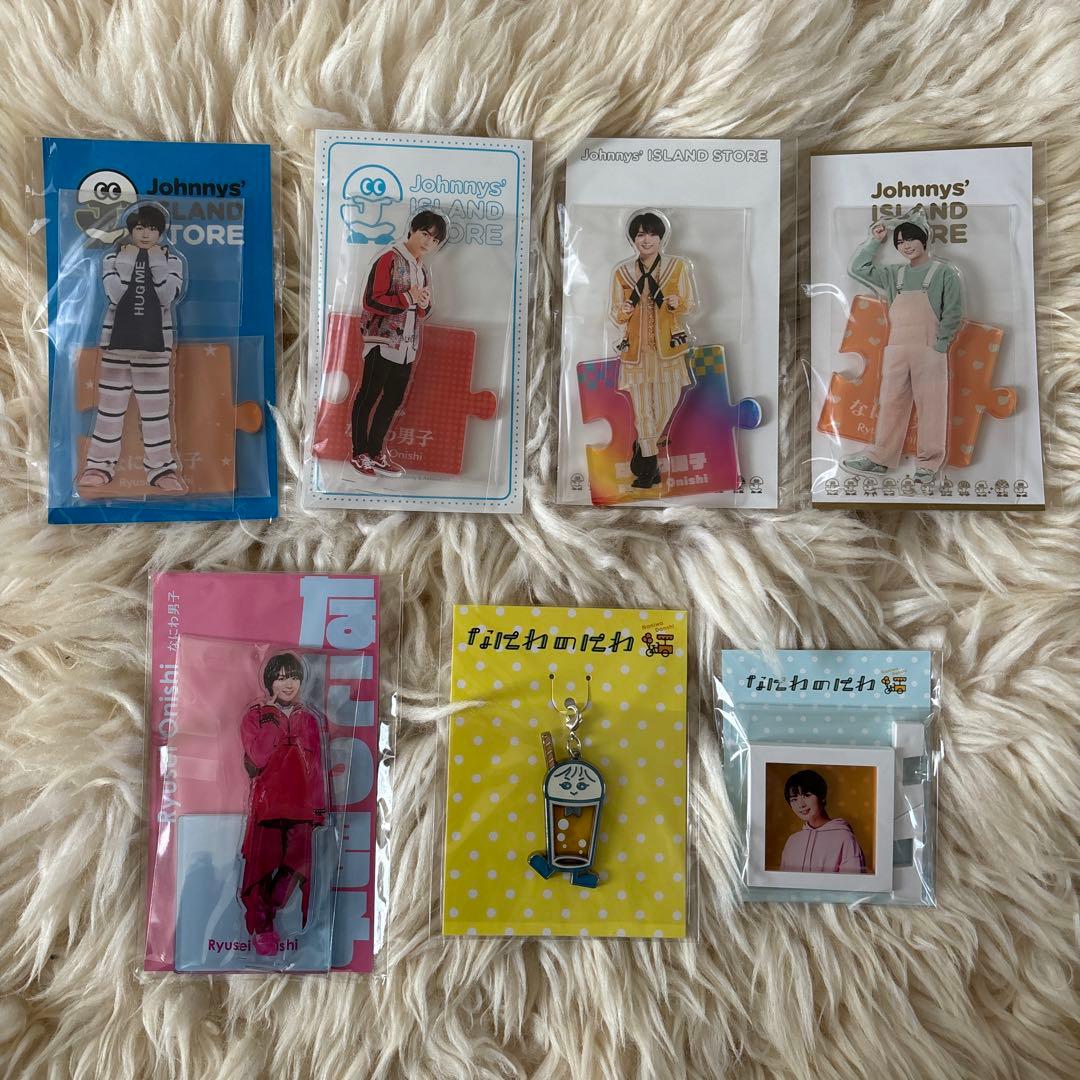 新品未開封] なにわ男子アクスタなにわのにわ7個セット