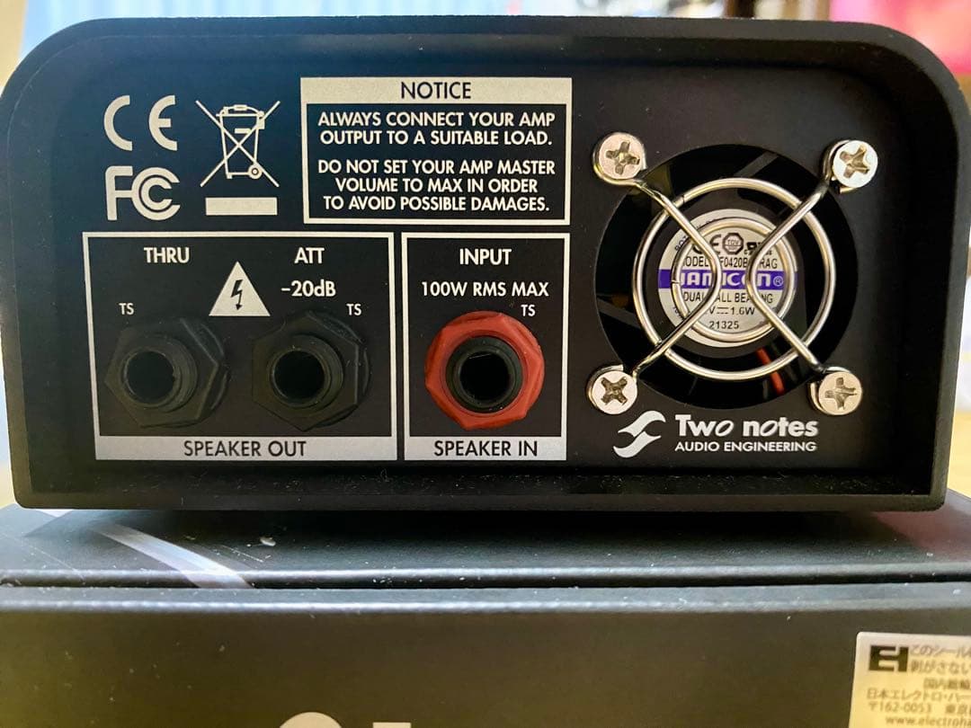 【美品】Two notes Torpedo Captor 4Ω