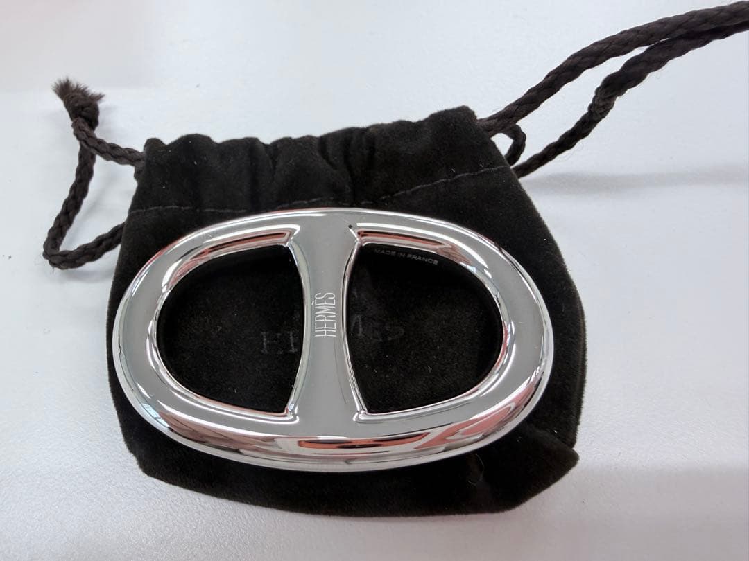 HERMES シェーヌダンクル スカーフリング