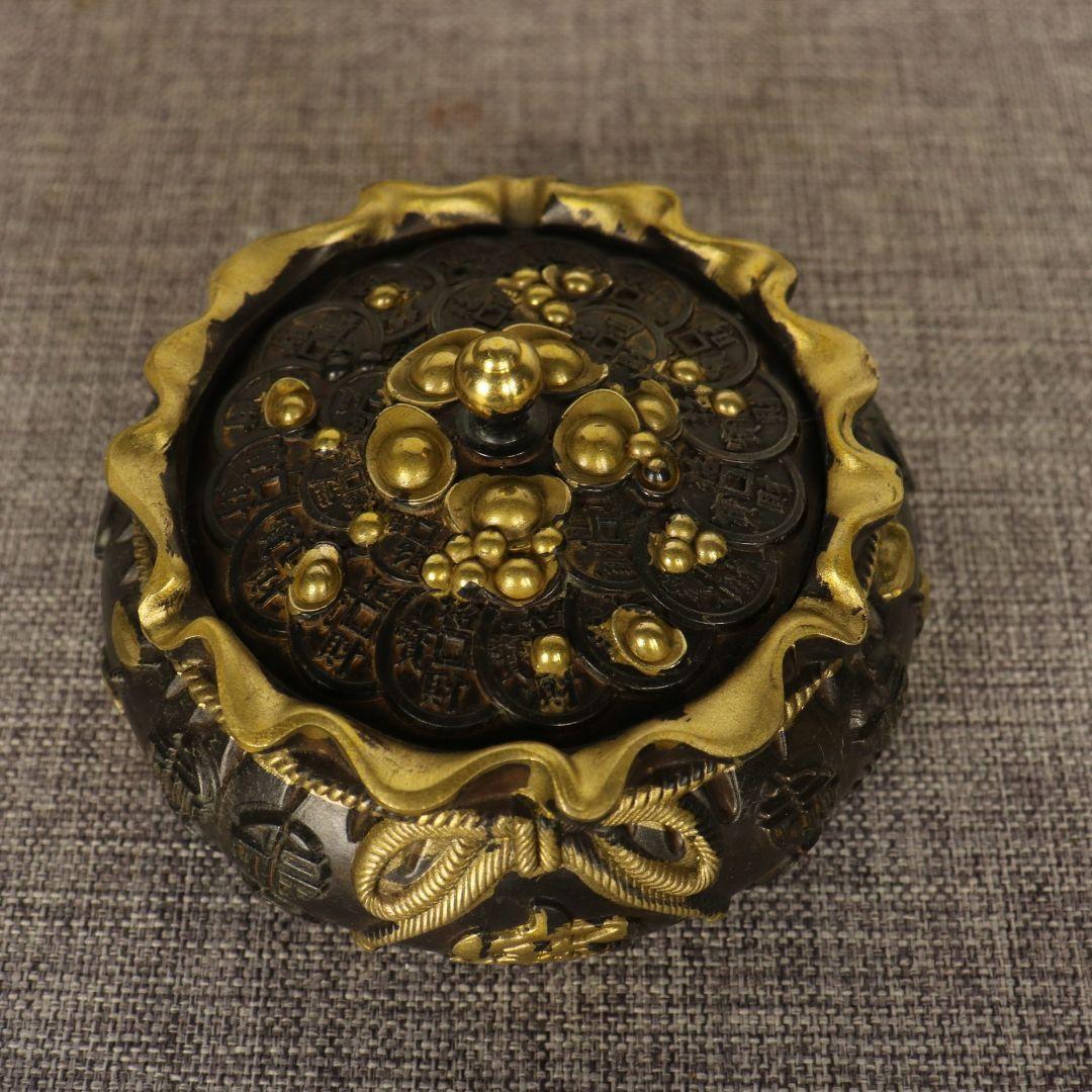 銅器 灰皿 茶道具 書道具 文房具 工芸品 美術品 置物