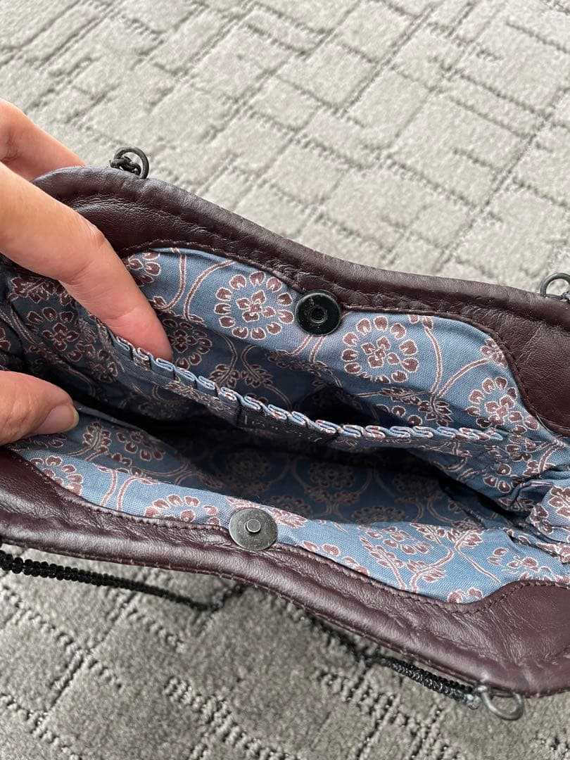 ✳︎超美品✳︎JAMIN PUECH 刺繍ビーズ装飾 パーティーバッグ