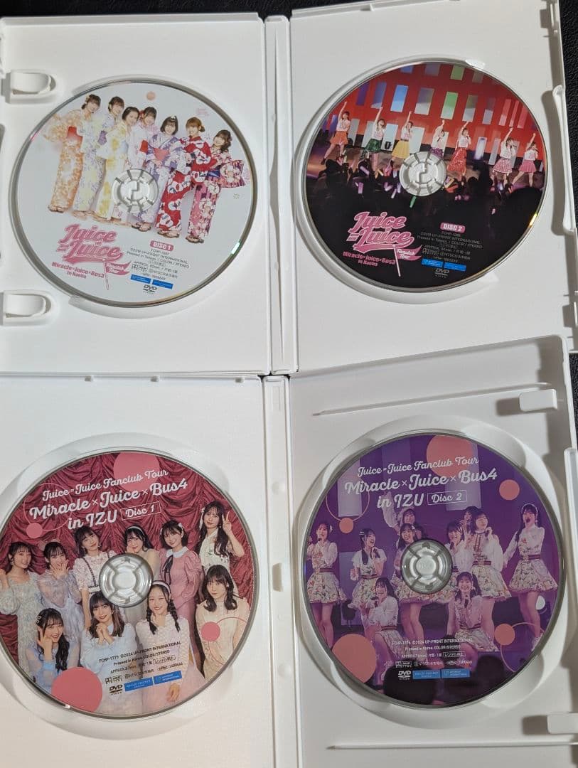 Juice=Juice バスツアーDVD 4本セット 宮本佳林 金澤朋子稲場愛香