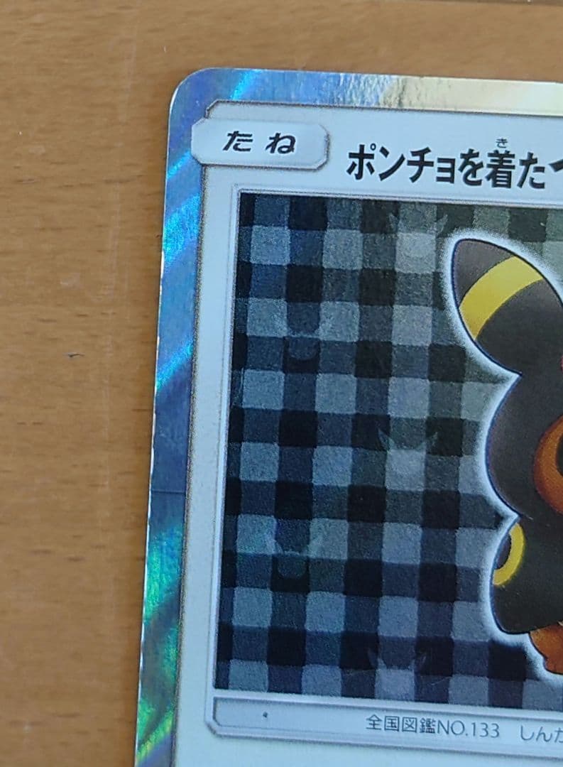 ポンチョを着たイーブイ ブラッキー プロモ