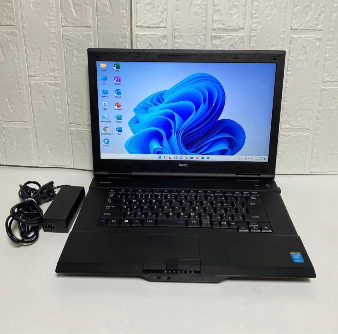 Windows11 オフィス付高速起動SSD NEC VersaproノートPC - メルカリ