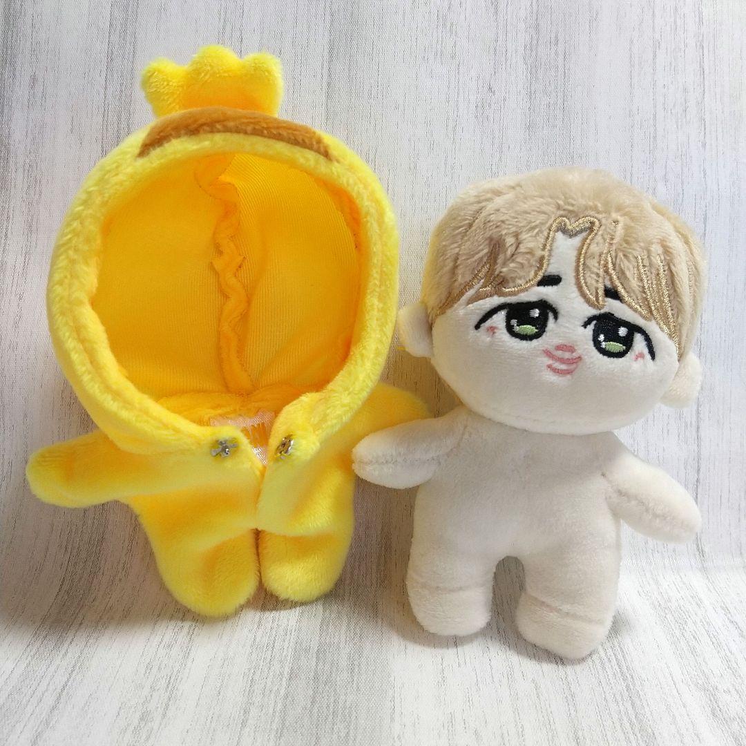 BTS ジミン jimin ぬいぐるみ 人形 10cm 着ぐるみ 洋服 - メルカリ
