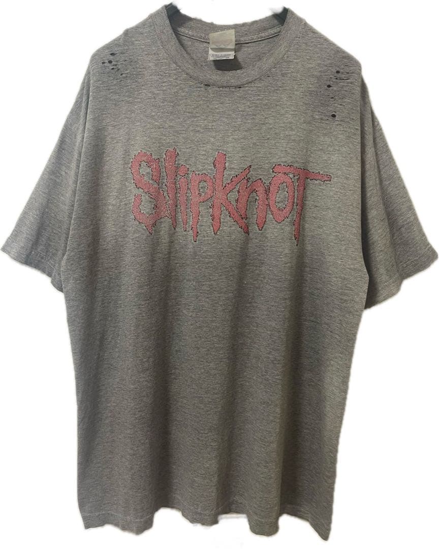 ヴィンテージ Slipknot Iowa 2002 XL Tシャツ SHOOT 2002 slipknot