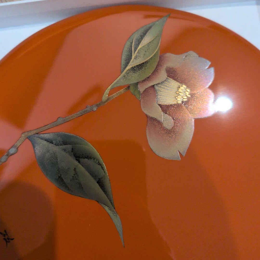 輪島塗人気作家小田原延子手鏡　象彦　山中塗　津軽塗　越前塗　春慶