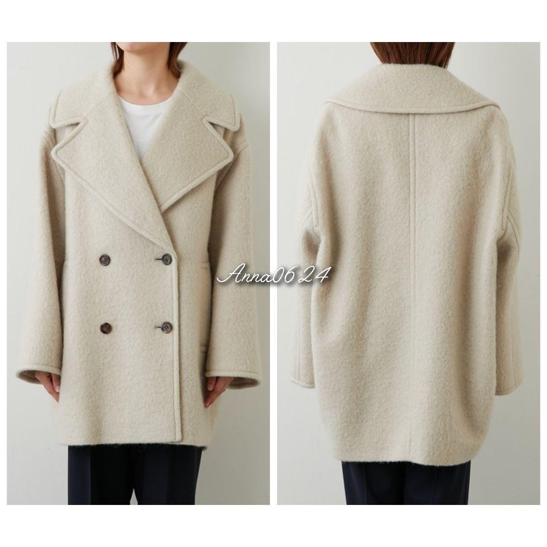 極美品◇ガリャルダガランテ×大草直子 モヘヤシャギーハーフコート