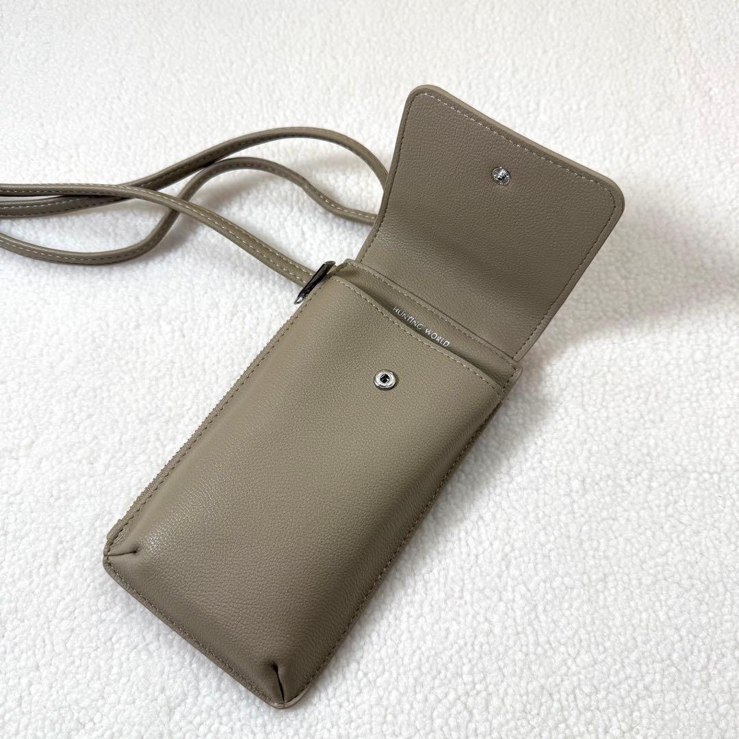 Hunting World ハンティングワールド スマホショルダー ポーチ