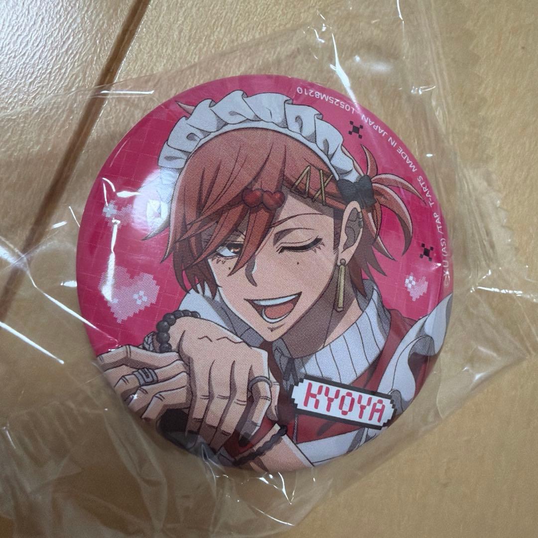 桃源暗鬼 ジャージメイド 缶バッジ 花魁坂京夜 - メルカリ