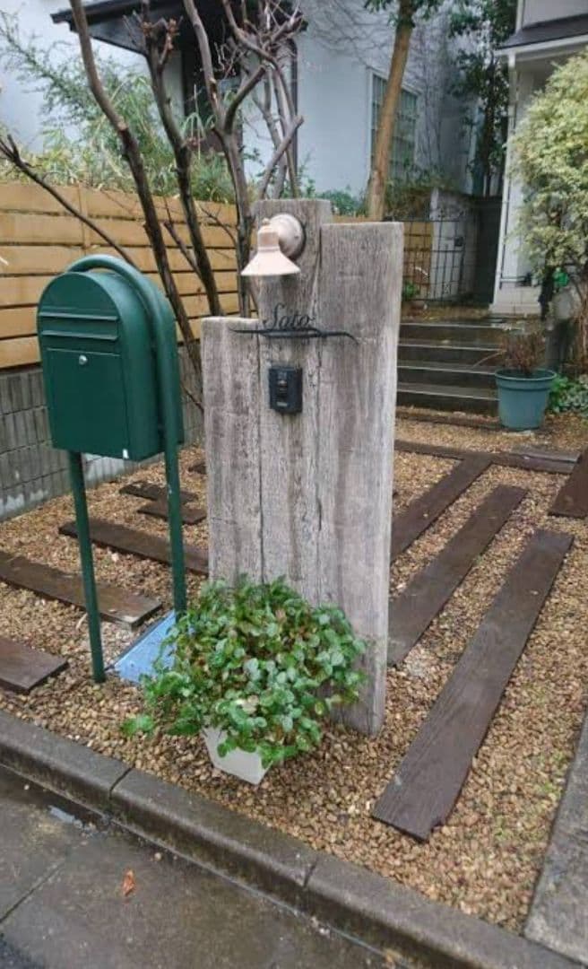 分岐枕木 A級 幅広 DIY ガーデニング 鉄道仕様 在庫1本